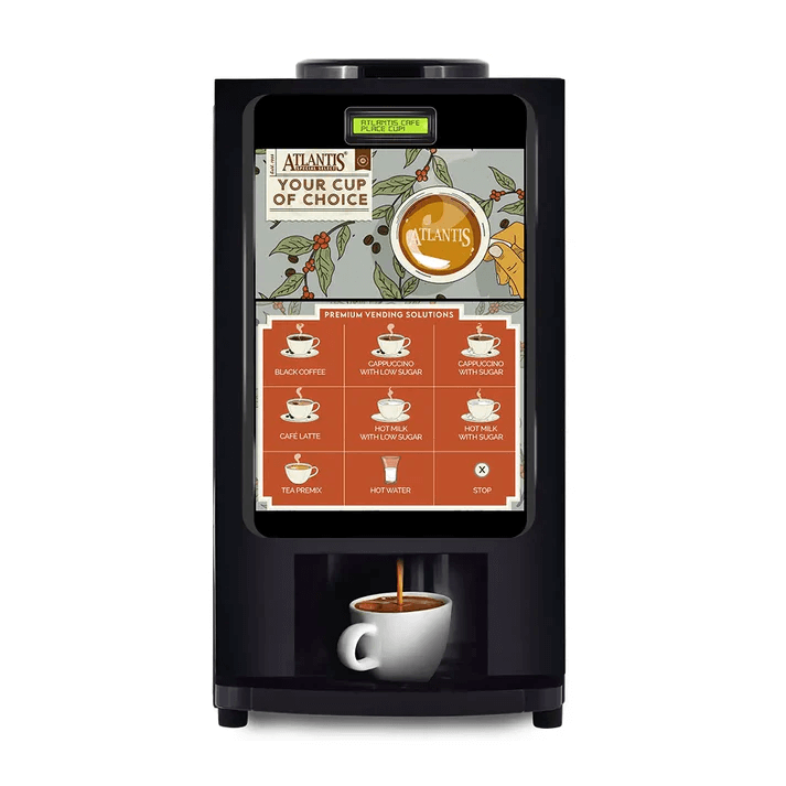 Atlantis Select 7 Option Tea Coffee Vending Machine Service in Delhi
