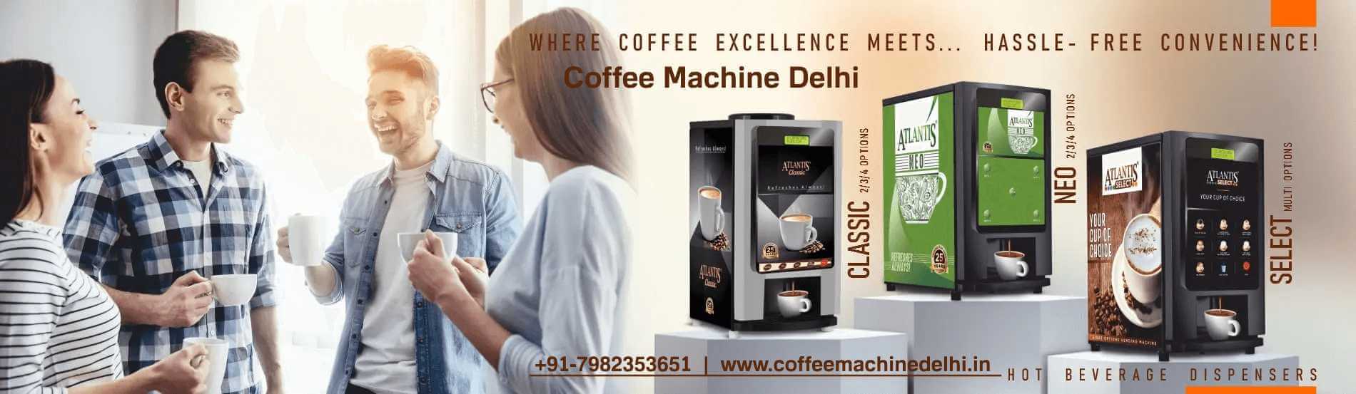 Atlantis Tea Coffee Vending Machine Services Delhi