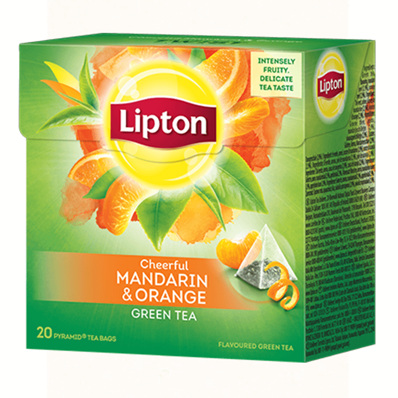 Lipton green tea with mandarin orange