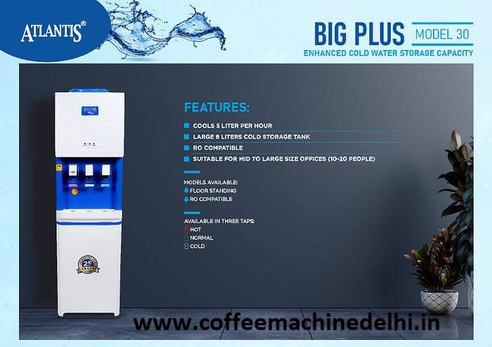 Atlantis Air Press Touchless Hot Normal and Cold Floor Standing Water Dispenser Delhi